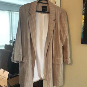 Linen style women’s blazer